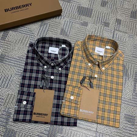 2025年7月16日入荷新作Burberry長袖 シャツ 高级品/ビジネス/入手困難/誕生日プレゼント/COLO工場S-XXL