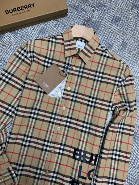 2025年7月16日入荷新作Burberry長袖 シャツ 高级品/ビジネス/入手困難/誕生日プレゼント/COLO工場S-XXL