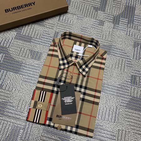 2025年7月16日入荷新作Burberry長袖 シャツ 高级品/ビジネス/入手困難/誕生日プレゼント/COLO工場S-XXL