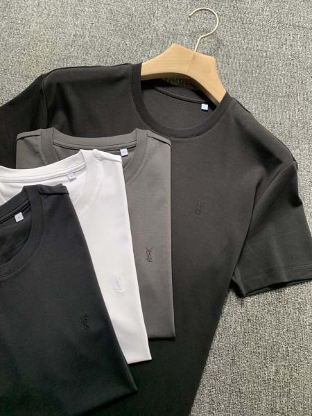 2025年7月16日入荷新作YSL半袖Tシャツ 高级品/ビジネス/入手困難/誕生日プレゼント/COLO工場M-XXXL