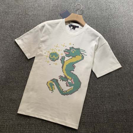 2025年7月16日入荷新作Louis Vuitton半袖Tシャツ 高级品/ビジネス/入手困難/誕生日プレゼント/COLO工場M-XXXXL