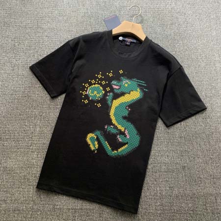 2025年7月16日入荷新作Louis Vuitton半袖Tシャツ 高级品/ビジネス/入手困難/誕生日プレゼント/COLO工場M-XXXXL