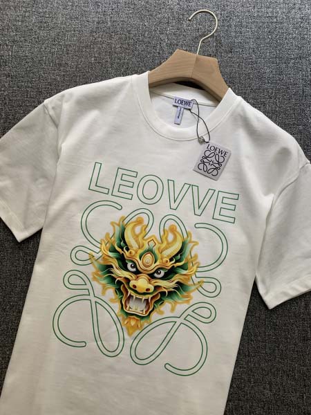 2025年7月16日入荷新作Loewe半袖Tシャツ 高级品/ビジネス/入手困難/誕生日プレゼント/COLO工場S-XXXXL