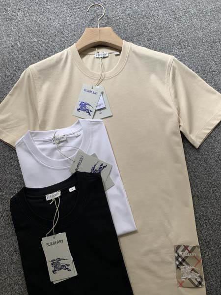 2025年7月16日入荷新作Burberry半袖Tシャツ 高级品/ビジネス/入手困難/誕生日プレゼント/COLO工場S-XXL