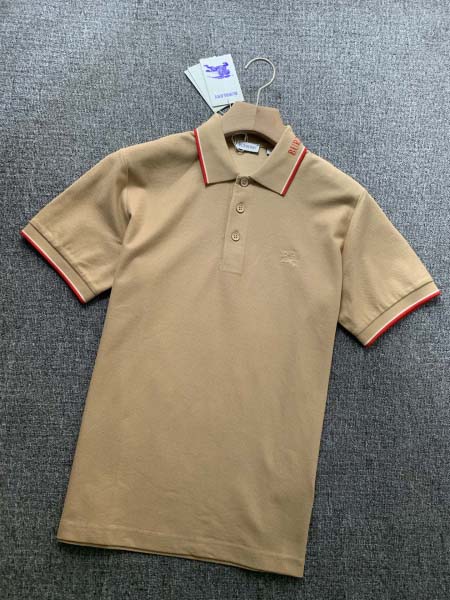 2025年7月17日入荷新作Burberry半袖ポロシャツ 高级品/ビジネス/入手困難/誕生日プレゼント/COLO工場S-XXL