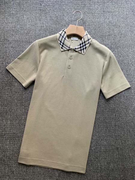 2025年7月17日入荷新作Burberry半袖ポロシャツ 高级品/ビジネス/入手困難/誕生日プレゼント/COLO工場S-XXL