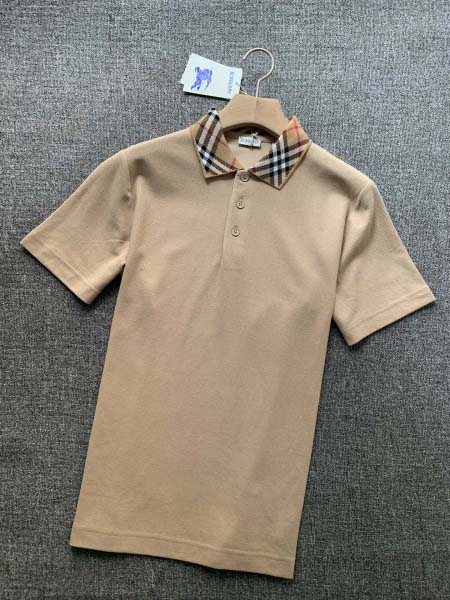 2025年7月17日入荷新作Burberry半袖ポロシャツ 高级品/ビジネス/入手困難/誕生日プレゼント/COLO工場S-XXL