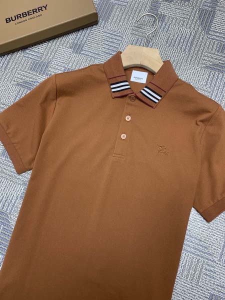 2025年7月17日入荷新作Burberry半袖ポロシャツ 高级品/ビジネス/入手困難/誕生日プレゼント/COLO工場S-XXL