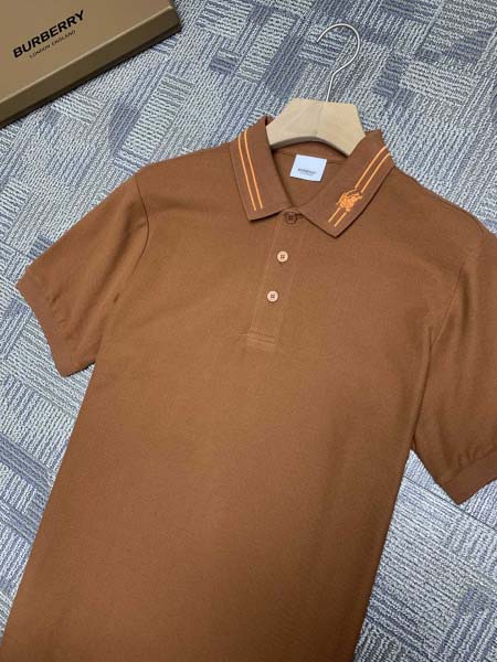 2025年7月17日入荷新作Burberry半袖ポロシャツ 高级品/ビジネス/入手困難/誕生日プレゼント/COLO工場S-XXL