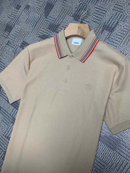 2025年7月17日入荷新作Burberry半袖ポロシャツ 高级品/ビジネス/入手困難/誕生日プレゼント/COLO工場S-XXL