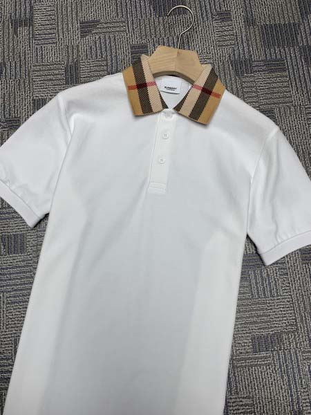 2025年7月17日入荷新作Burberry半袖ポロシャツ 高级品/ビジネス/入手困難/誕生日プレゼント/COLO工場S-XXL