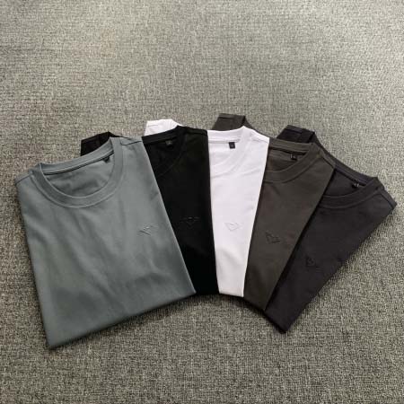 2025年7月17日入荷新作PRADA半袖Tシャツ 高级品/ビジネス/入手困難/誕生日プレゼント/COLO工場M-XXXL