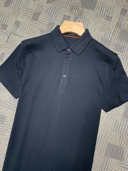 2025年7月17日入荷新作ZEGNA半袖ポロシャツ 高级品/ビジネス/入手困難/誕生日プレゼント/COLO工場M-XXXL