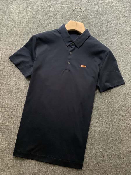 2025年7月17日入荷新作ZEGNA半袖ポロシャツ 高级品/ビジネス/入手困難/誕生日プレゼント/COLO工場M-XXXL