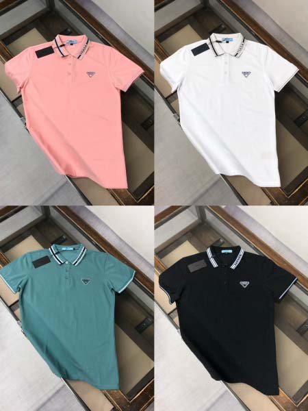 2025年7月18日入荷新作PRADA半袖 Tシャツ★誕生日プレゼント/ファッションの人気/贈り物/WF工場M-XXXL