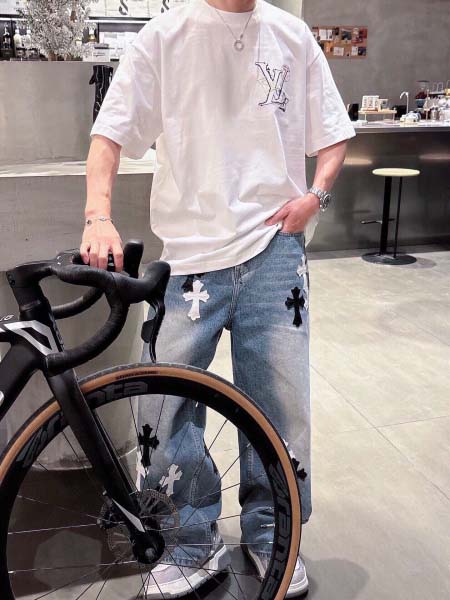 2025年7月20日入荷新作Louis Vuitton半袖 tシャツ高品質/人気商品/DW工場M-XXXL