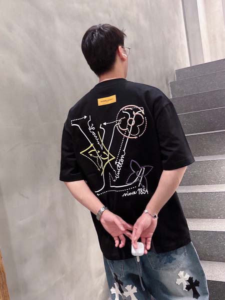 2025年7月20日入荷新作Louis Vuitton半袖 tシャツ高品質/人気商品/DW工場M-XXXL