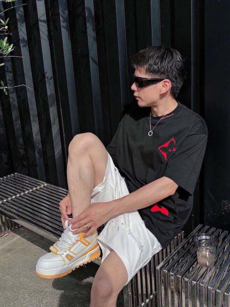 2025年7月20日入荷新作Louis VuittonTシャツ+デニムパンツ高品質/人気商品/DW工場M-XXXL