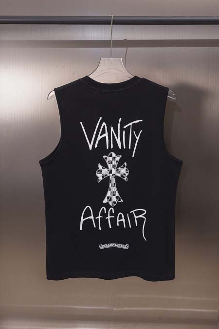 2025年7月21日入荷新作Chrome Heartsチョッキ高品質/人気商品/DW工場S-XL