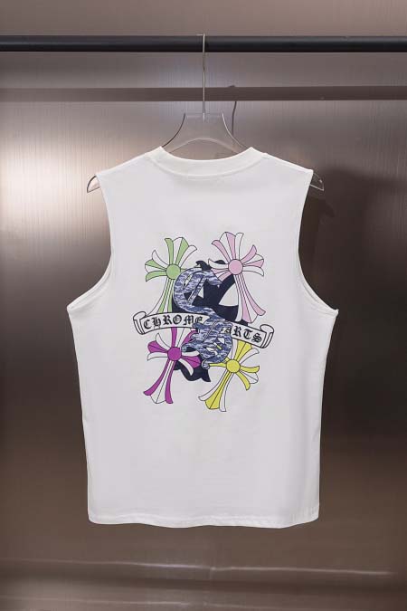 2025年7月21日入荷新作Chrome Heartsチョッキ高品質/人気商品/DW工場S-XL