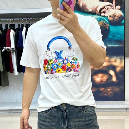 2025年7月27日入荷新作Louis Vuitton半袖 tシャツ高品質人気商品/DW工場