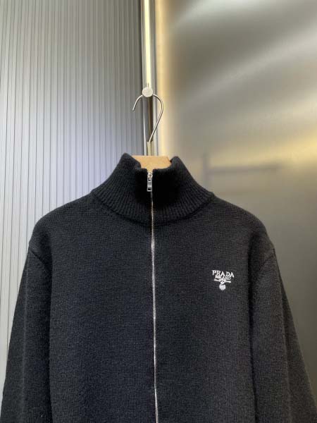 2025年7月27日入荷新作PRADA ニットカーディガン  高品質人気商品/DW工場