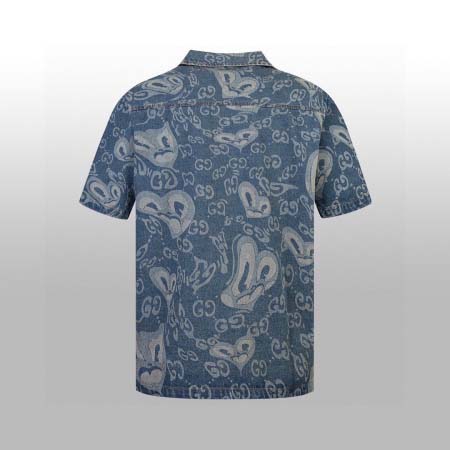 2025年7月30日入荷新作Gucciデニム 半袖高品質人気商品/DW工場XS-L