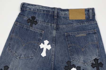 2025年7月31日入荷新作Chrome Heartsデニムパンツ高品質人気商品/DW工場