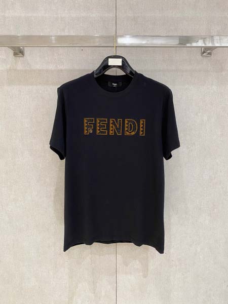 2025年7月1日入荷新作Fendi半袖Tシャツ 高级品超厳...
