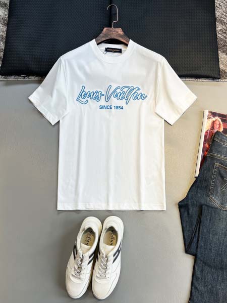 2025年7月1日入荷新作Louis Vuitton半袖Tシ...