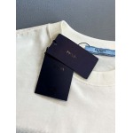 2025年7月1日入荷新作Prada半袖Tシャツ 高级品超厳選★入手困難/誕生日プレゼント/MF工場
