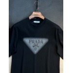 2025年7月1日入荷新作Prada半袖Tシャツ 高级品超厳選★入手困難/誕生日プレゼント/MF工場