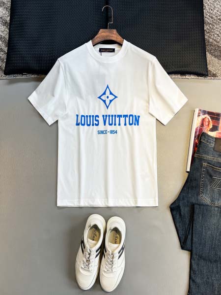 2025年7月1日入荷新作Louis Vuitton半袖Tシ...