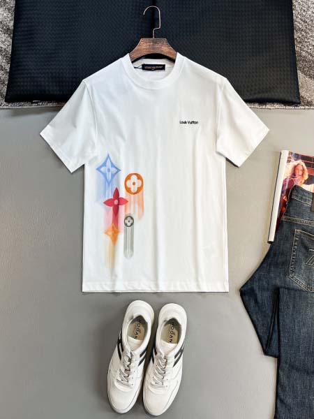 2025年7月1日入荷新作Louis Vuitton半袖Tシ...