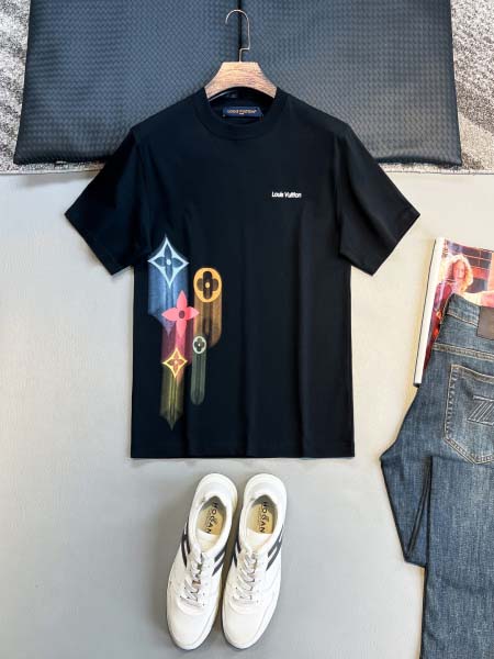 2025年7月1日入荷新作Louis Vuitton半袖Tシ...