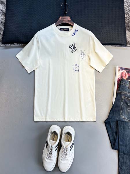 2025年7月1日入荷新作Louis Vuitton半袖Tシ...