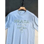 2025年7月1日入荷新作Prada半袖Tシャツ 高级品超厳選★入手困難/誕生日プレゼント/MF工場