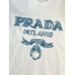 2025年7月1日入荷新作Prada半袖Tシャツ 高级品超厳選★入手困難/誕生日プレゼント/MF工場