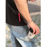 2025年7月1日入荷新作Prada半袖Tシャツ 高级品超厳選★入手困難/誕生日プレゼント/MF工場