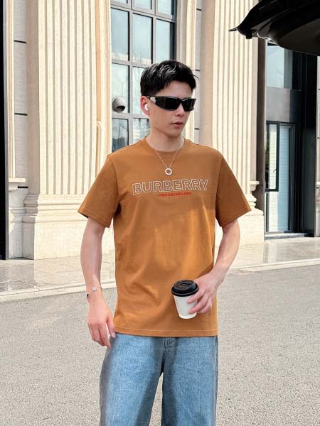 2025年7月1日入荷新作Burberry半袖Tシャツ 高级...