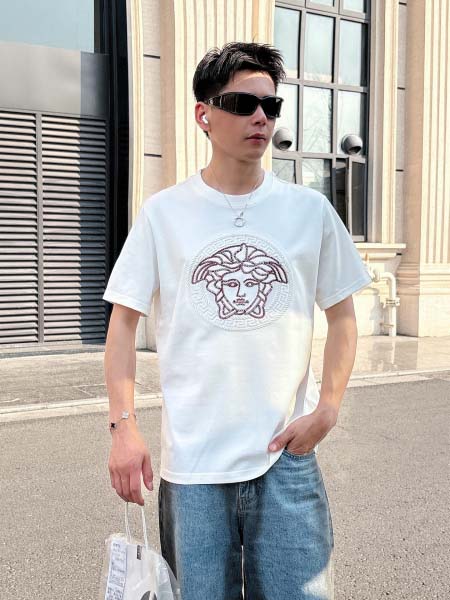 2025年7月1日入荷新作Versace半袖Tシャツ 高级品...