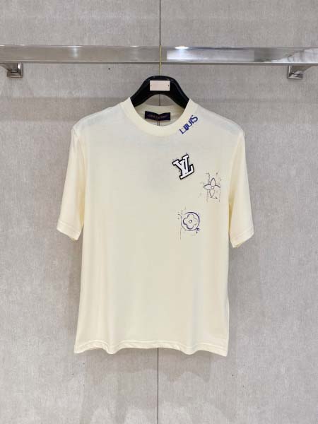 2025年7月1日入荷新作Louis Vuitton半袖Tシ...