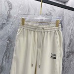 2025年7月1日入荷新作Miumiu春夏スウェットパンツ 高级品超厳選★入手困難/誕生日プレゼント/MF工場