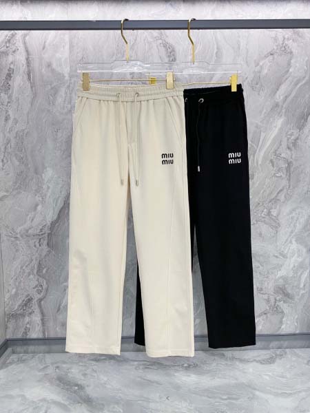 2025年7月1日入荷新作Miumiu春夏スウェットパンツ ...