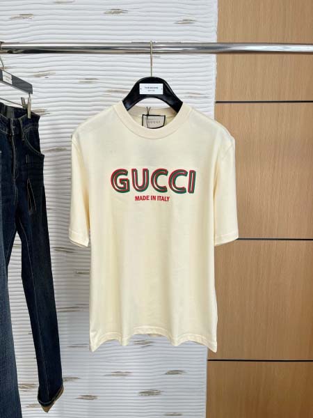 2025年7月1日入荷新作Gucci半袖Tシャツ 高级品超厳...
