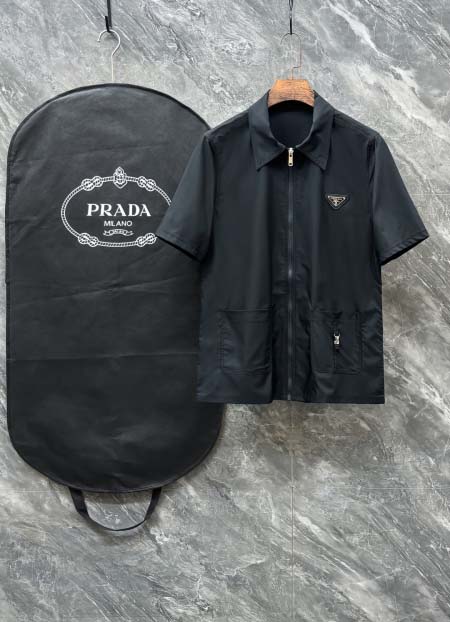 2025年7月2日入荷新作Prada春夏ジャケット 高级品超厳選★入手困難/誕生日プレゼント/MF工場