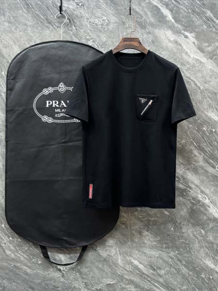2025年7月2日入荷新作Prada半袖Tシャツ 高级品超厳...