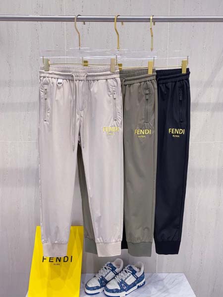 2025年7月2日入荷新作Fendi春夏スウェットパンツ 高...