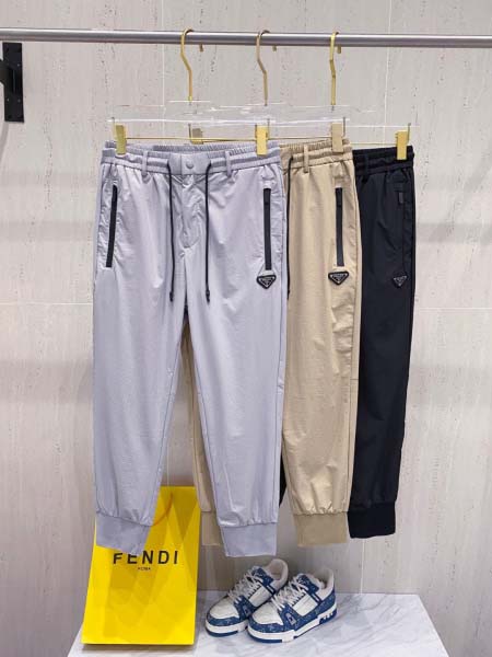 2025年7月2日入荷新作Prada春夏スウェットパンツ 高...