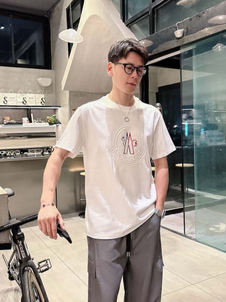 2025年7月2日入荷新作Moncler半袖Tシャツ 高级品...